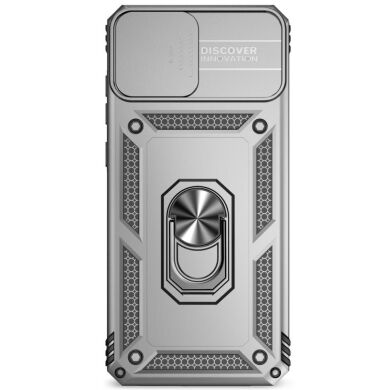 Защитный чехол Deexe Armor Shield для Samsung Galaxy A05 (A055) - Silver
