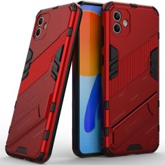 Защитный чехол Deexe Bibercas для Samsung Galaxy A04 (A045) - Red