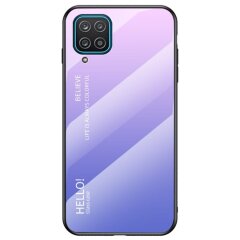 Захисний чохол Deexe Gradient Color для Samsung Galaxy A12 (A125) / A12 Nacho (A127) - Pink / Purple