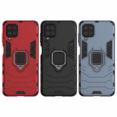 Защитный чехол Deexe Hybrid Case для Samsung Galaxy A12 (A125) / A12 Nacho (A127) - Red