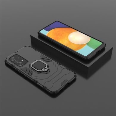 Защитный чехол Deexe Hybrid Case для Samsung Galaxy A53 - Black