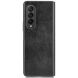 Защитный чехол Deexe Leather Back Cover (FF) для Samsung Galaxy Fold 3 - Black. Фото 2 из 5