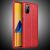 Защитный чехол Deexe Leather Cover для Samsung Galaxy M51 (M515) - Red