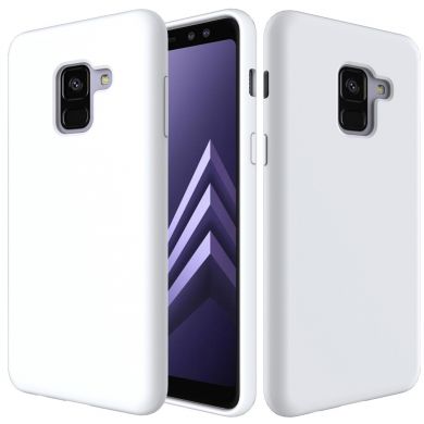 Защитный чехол Deexe Silicone Case для Samsung Galaxy A8 (A530) - White