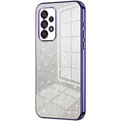 Защитный чехол Deexe Sparkles Cover для Samsung Galaxy A53 (A536) - Purple