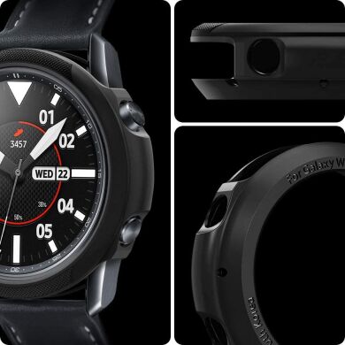 Защитный чехол Spigen (SGP) Liquid Air Case для Samsung Galaxy Watch 3 (45mm) - Black