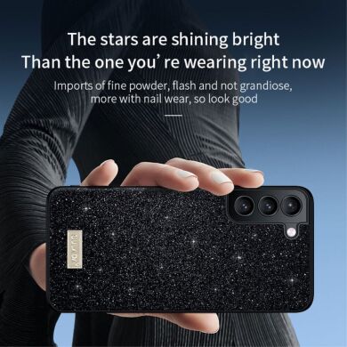 Защитный чехол SULADA Dazzling Glittery для Samsung Galaxy S22 - Red