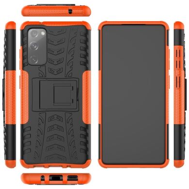 Защитный чехол UniCase Hybrid X для Samsung Galaxy S20 FE (G780) - Orange