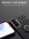 Защитный чехол UniCase Magnetic Ring для Samsung Galaxy S22 Plus - Black / Red. Фото 15 из 16