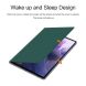 Защитный чехол UniCase Magnetic Stand для Samsung Galaxy Tab S7 FE (T730/T736) - Green. Фото 4 из 6
