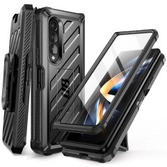 Захисний чохол Supcase Unicorn Beetle Kickstand Case with Screen Protector для Samsung Galaxy Fold 4 - Black