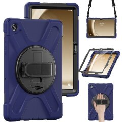 Захисний чохол Deexe Shockproof Case для Samsung Galaxy Tab A9 Plus (X210/216) - Navy Blue