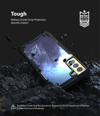 Защитный чехол RINGKE Fusion X для Samsung Galaxy S21 Plus (G996) - Camo Black