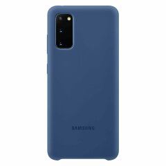 Чохол Silicone Cover для Samsung Galaxy S20 (G980) EF-PG980TNEGRU - Navy