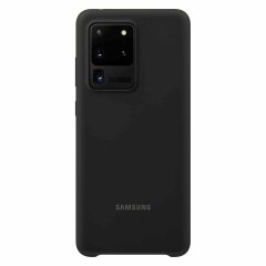 Чехол Silicone Cover для Samsung Galaxy S20 Ultra (G988) EF-PG988TBEGRU - Black