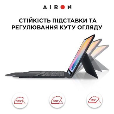 Чехол-клавиатура AirON Keyboard Premium для Samsung Galaxy Tab S6 lite 10.4 (P610/615) - Black