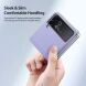 Защитный чехол DUX DUCIS Bril Series для Samsung Galaxy Flip 4 - Purple. Фото 4 из 11