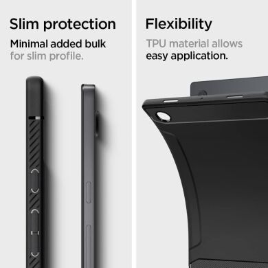 Защитный чехол Spigen (SGP) Rugged Armor (FT) для Samsung Galaxy Tab A8 10.5 (X200/205) - Matte Black