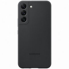 Чохол Silicone Cover для Samsung Galaxy S22 (S901) EF-PS901TBEGRU - Black