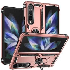 Защитный чехол Deexe Armor Case (FF) для Samsung Galaxy Fold 4 - Rose Gold