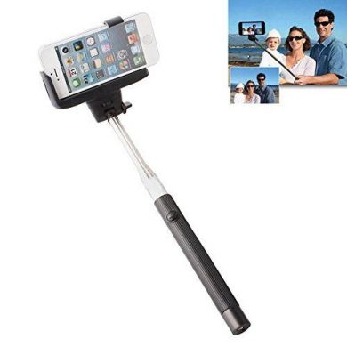 Bluetooth-монопод Deexe Cool Selfie DS-003 для смартфонов - Black