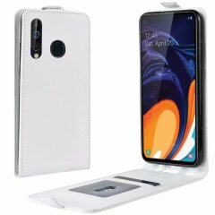 Чохол Deexe Flip Case для Samsung Galaxy A60 (A605) - White