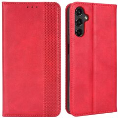 Чехол Deexe Retro Style для Samsung Galaxy A14 (А145) - Red
