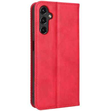 Чехол Deexe Retro Style для Samsung Galaxy A14 (А145) - Red