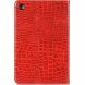 Чехол для Deexe Crocodile Style для Samsung Galaxy Tab S6 lite / S6 Lite (2022/2024) - Red. Фото 2 из 10