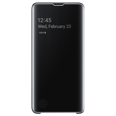 Чохол-книжка Clear View Cover для Samsung Galaxy S10 (G973) EF-ZG973CBEGRU - Black