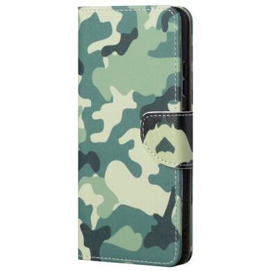 Чехол-книжка Deexe Color Wallet для Samsung Galaxy A53 - Camouflage