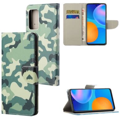Чехол-книжка Deexe Color Wallet для Samsung Galaxy A53 - Camouflage