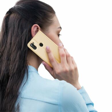 Чехол-книжка DUX DUCIS Skin Pro для Samsung Galaxy M11 (M115) - Gold