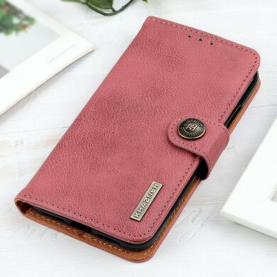 Чохол-книжка KHAZNEH Leather Wallet для Samsung Galaxy S20 FE (G780) - Pink