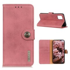 Чехол-книжка KHAZNEH Leather Wallet для Samsung Galaxy S20 FE (G780) - Pink