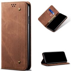 Чохол-книжка UniCase Jeans Wallet для Samsung Galaxy S21 Ultra (G998) - Brown