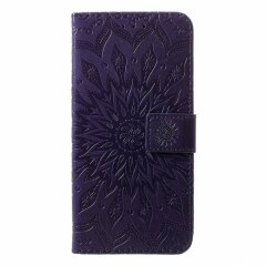 Чехол-книжка UniCase SunFlower Pattern для Samsung Galaxy A10 (A105) - Purple