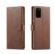 Чехол LC.IMEEKE Wallet Case для Samsung Galaxy S20 (G980) - Coffee. Фото 1 из 10