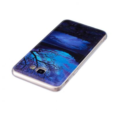 Силиконовый чехол Deexe Life Style для Samsung Galaxy J5 Prime - Beautiful Night