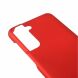 Пластиковый чехол Deexe Hard Shell для Samsung Galaxy S21 FE (G990) - Red. Фото 5 из 7