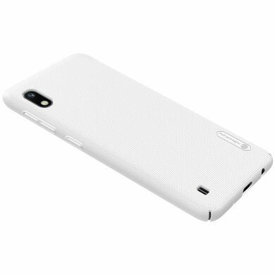 Пластиковый чехол NILLKIN Frosted Shield для Samsung Galaxy A10 (A105) - White