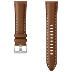 Ремешок Ridge Stitch Leather Band для Samsung Galaxy Watch 3 (41mm) ET-SLR85SAEGRU - Brown