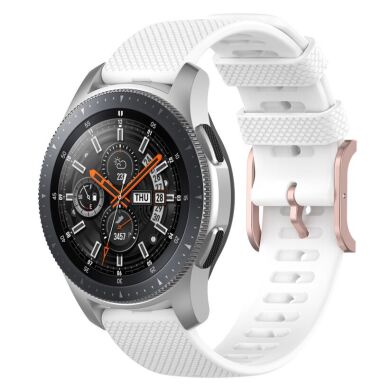 Ремешок UniCase Dot Pattern для Samsung Galaxy Watch 3 (45mm) - White