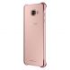 Пластиковая накладка Clear Cover для Samsung Galaxy A7 (2016) EF-QA710CZEGRU - Pink. Фото 3 из 4