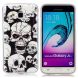 Силиконовый (TPU) чехол Deexe LumiCase для Samsung Galaxy J3 2016 (J320) - Mystique Skulls. Фото 2 из 7