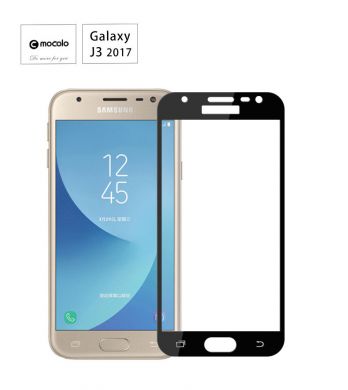 Защитное стекло MOCOLO 3D Silk Print для Samsung Galaxy J3 2017 (J330) - White
