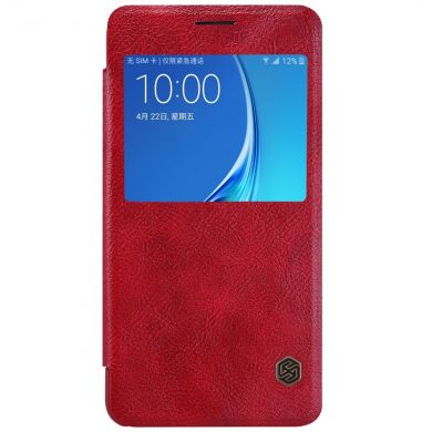 Чехол NILLKIN Qin Series для Samsung Galaxy J5 2016 (J510) - Red