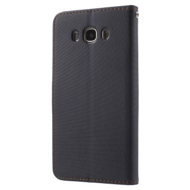 Чехол ROAR KOREA Cloth Texture для Samsung Galaxy J7 2016 (J710) - Black