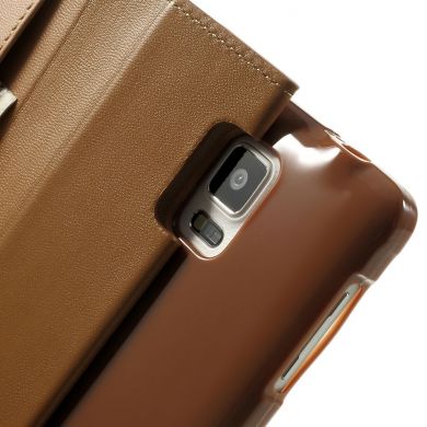 Чехол MERCURY Sonata Diary для Samsung Galaxy Note 4 (N910) - Brown