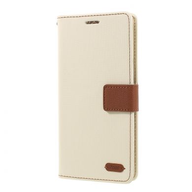 Чехол-книжка ROAR KOREA Cloth Texture для Samsung Galaxy Note 8 (N950) - White